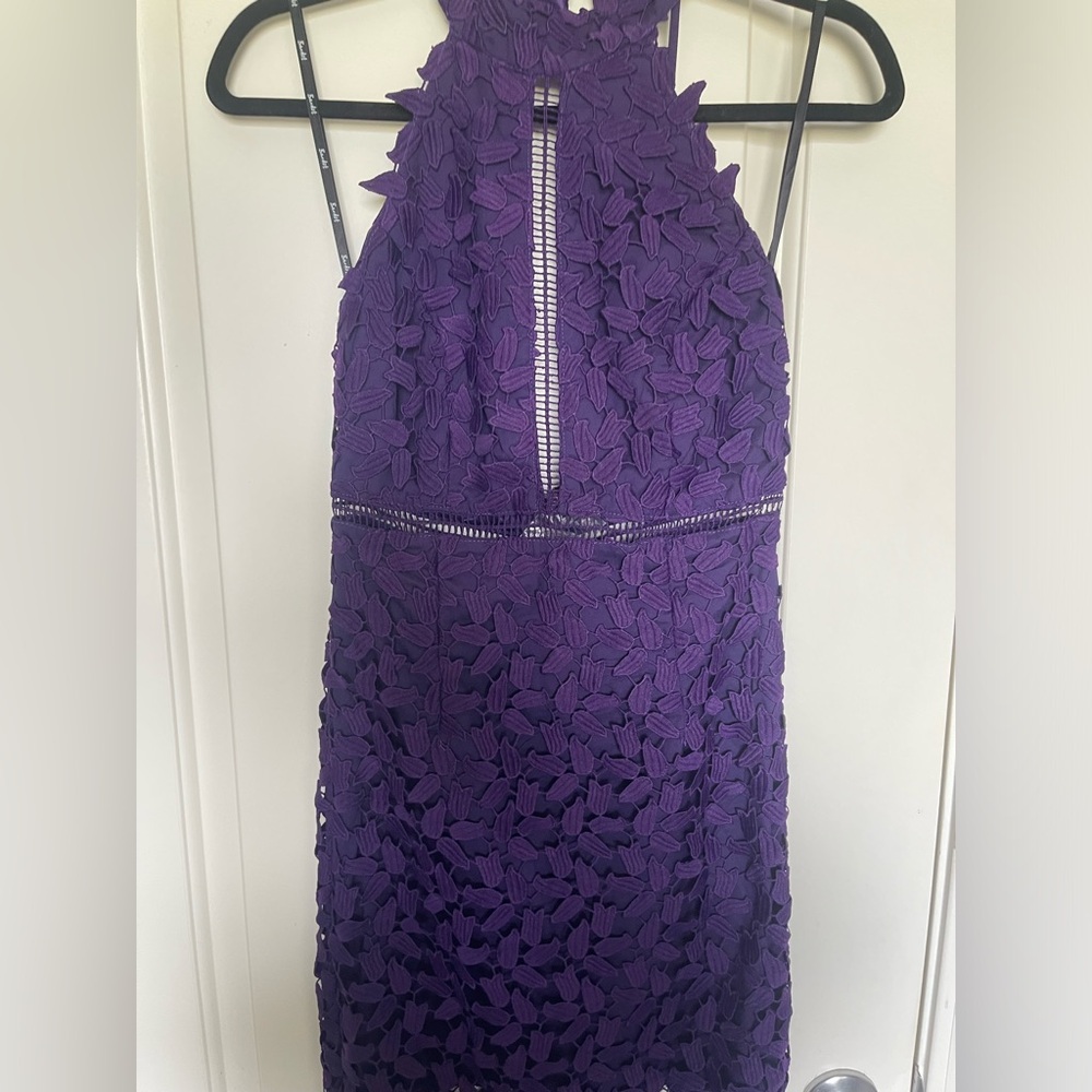 Bardot Sz small purple dress